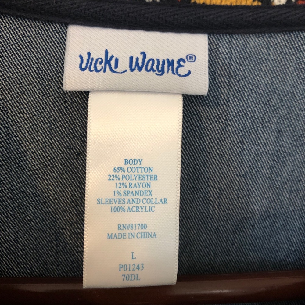 Vicki Wayne Sweater jacket - Picture 4 of 7